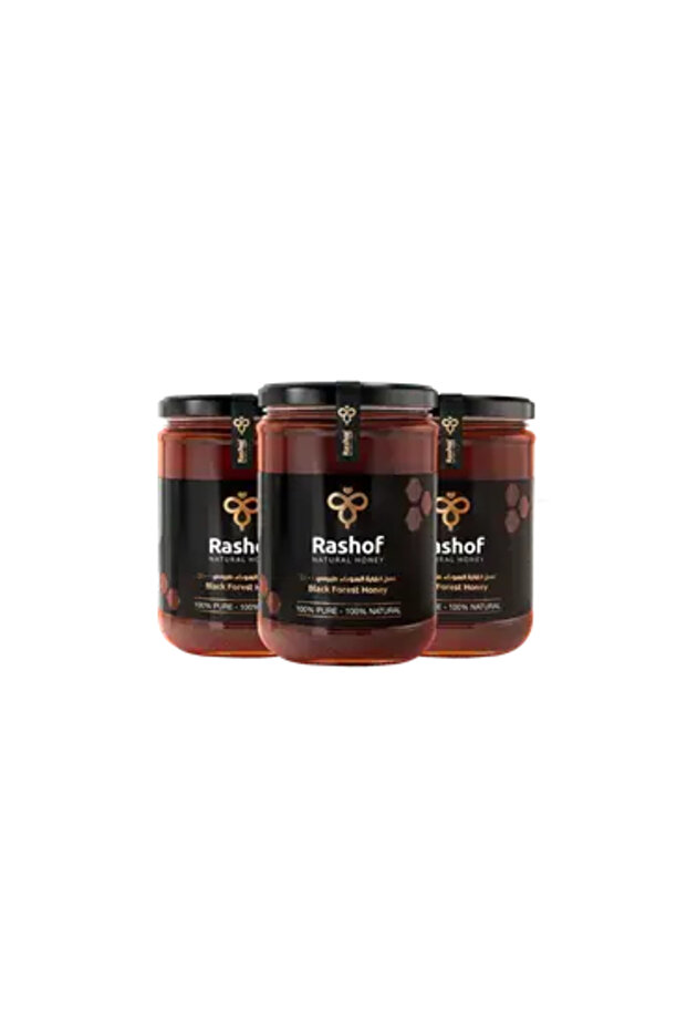 عبوة عسل الغابة السوداء (500g × 3)