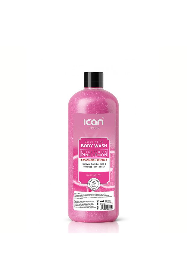 Pink Lemon Shower Gel 1000ml – Brightening & Exfoliating Body Wash | Refreshing Citrus Cleanse for Smooth & Radiant Skin