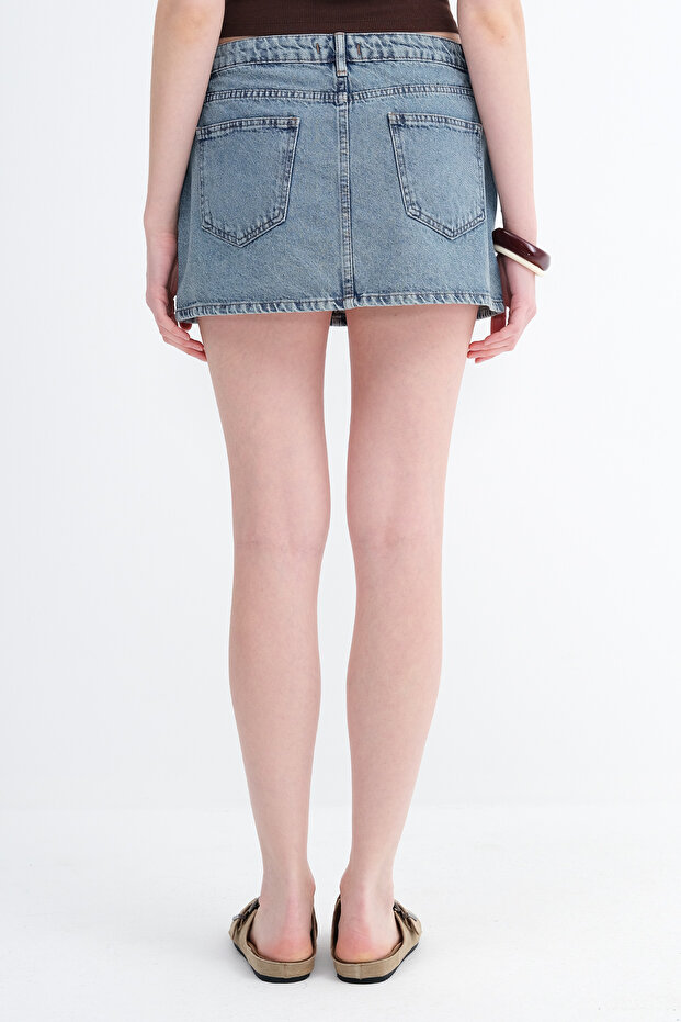 Mini Denim Etek E1049 - 6