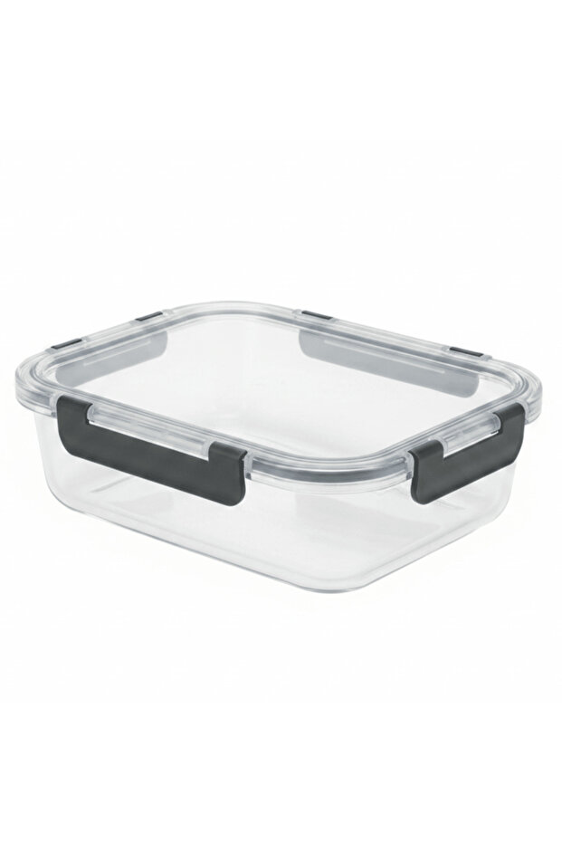 Kitchenmark Large Rectangular Glass Food Storage Container with Secure Airtight Lid – Multipurpose Use – 1520 ml