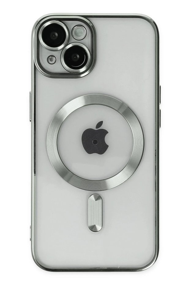 Ilkeshop New iPhone 14 Case Kross Magneticsafe Cover (191438) - Silver