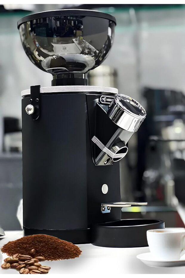 Digital Touch Screen Coffee Grinder, 500g Capacity, 350W, 11 Grind Settings, Black (ME-CG2299)