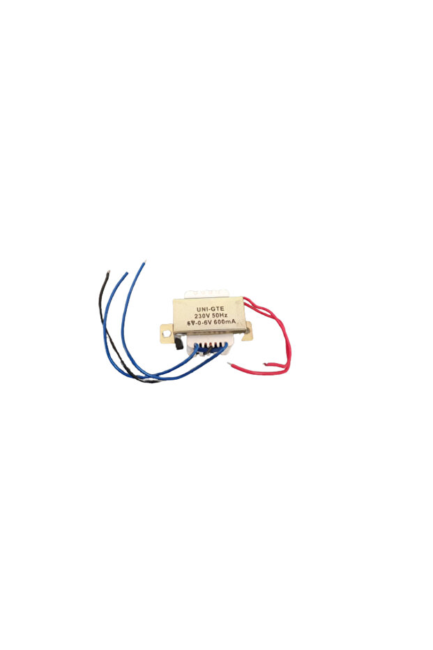 Transformator 600MA 2X6V - 1