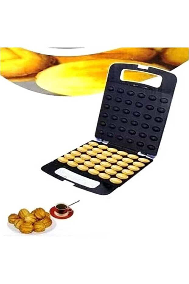 36 PCS Walnut Cookie Maker | 1400W Non-Stick Electric Nut & Cake Maker