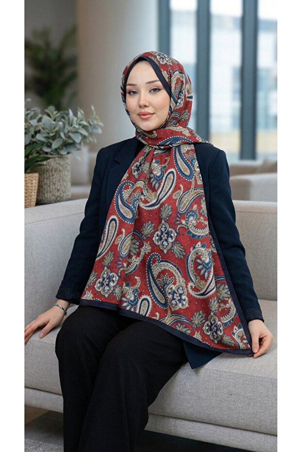 Patterned Soft Shawl - 026 - 2