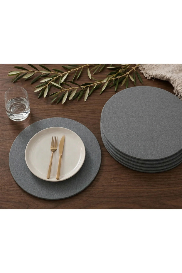 American Service, Haki Duck Keten Supla (6 Pieces)