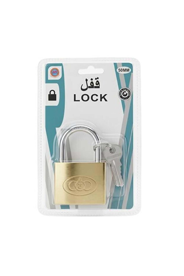 Metal Safety Padlock with 3 Keys