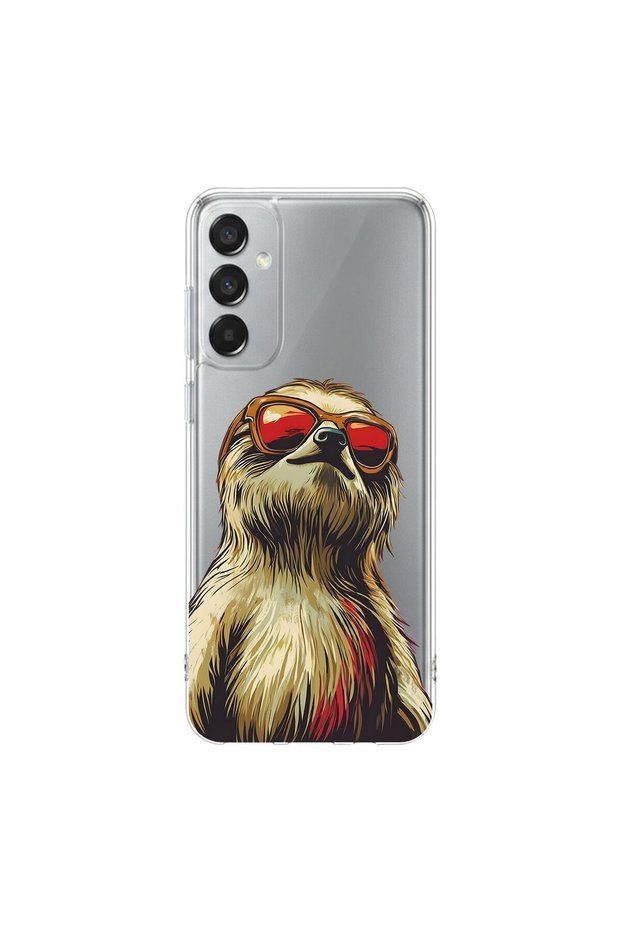 Cool Animal 10 Design Transparent Case Compatible with Samsung Galaxy M15
