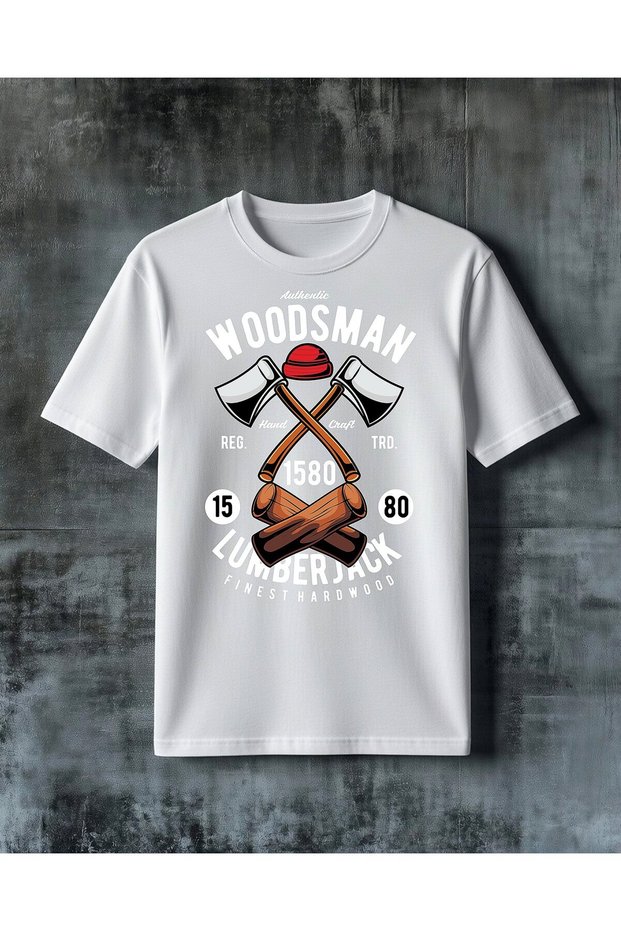 Hunter Axe Icon Printed Oversize T-Shirt