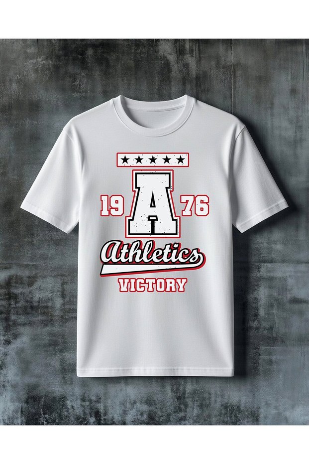 Red Black Printed Oversize T-Shirt
