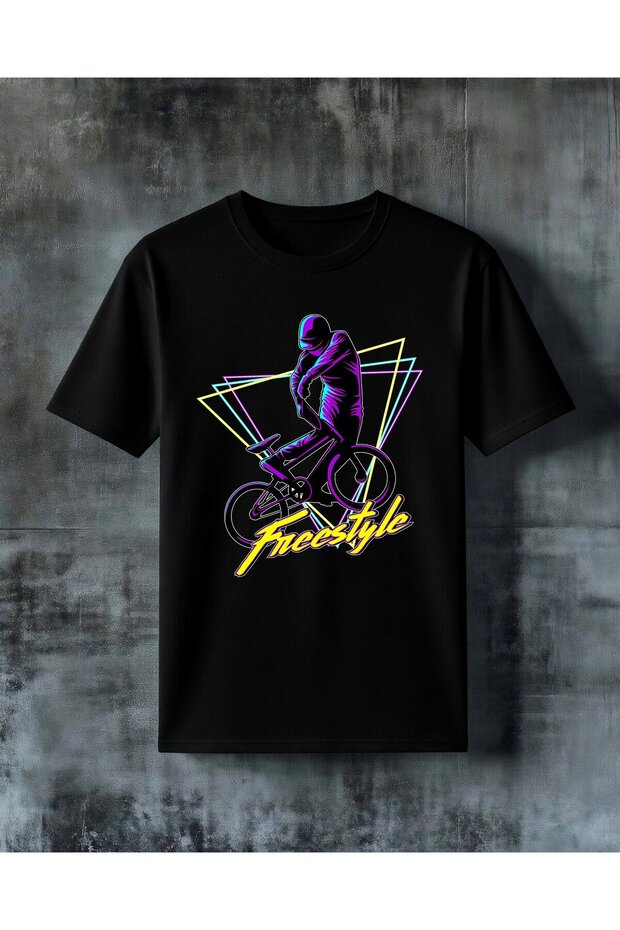 Freestyle Cycling Printed Oversize T-Shirt