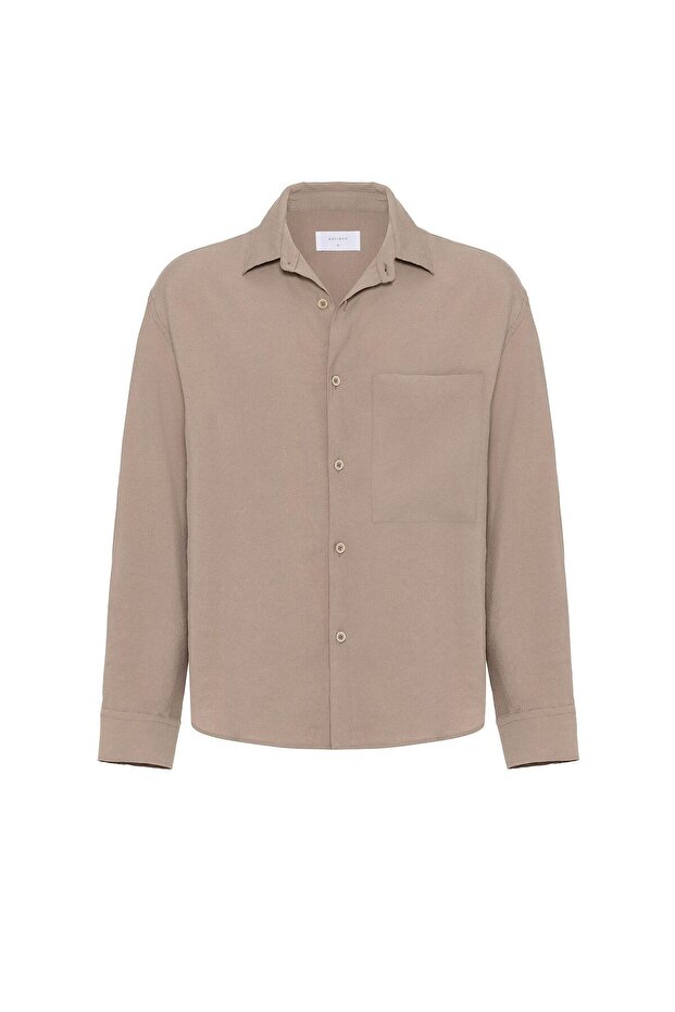 Relax Fit Modal Fabric Men's Shirt