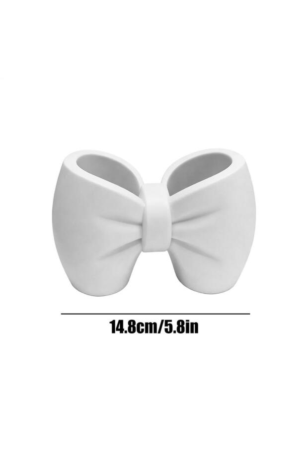 White Toothbrush Holder Bow Shaped Toothbrush Holder bathroom Washbasin storage Rack for toothbrush