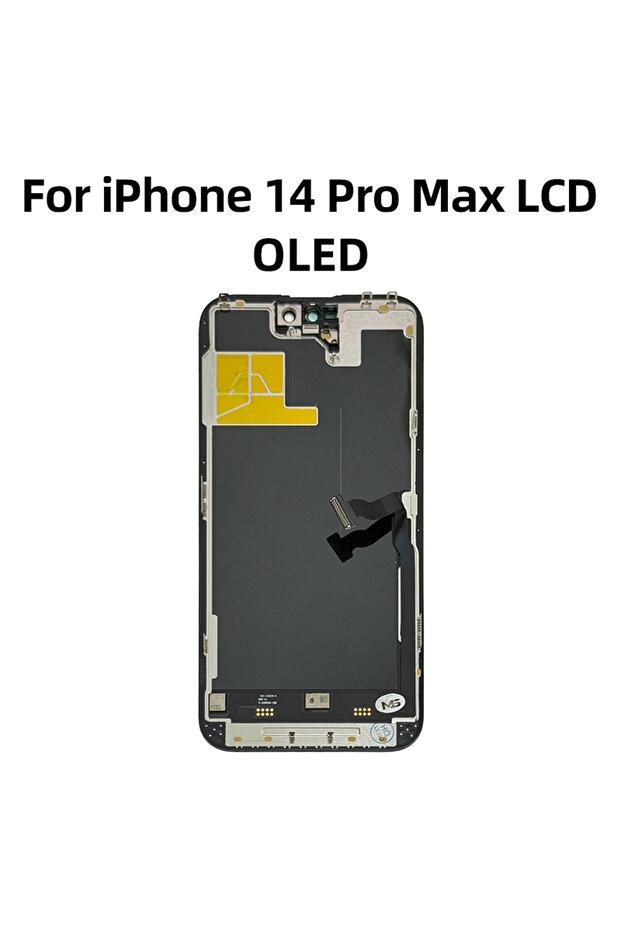 شاشة OLED عالية الجودة لهاتف آيفون 14 برو ماكس - شاشة LCD تعمل باللمس لآيفون 14 و14 برو و14 بلس ماكس - قطع غيار بديلة للشاشة