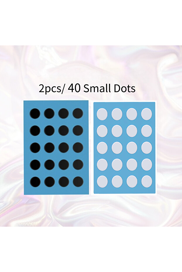 2pcs 40 Small DIY black and white polka dot universal wired and wireless mouse foot stickers are sui