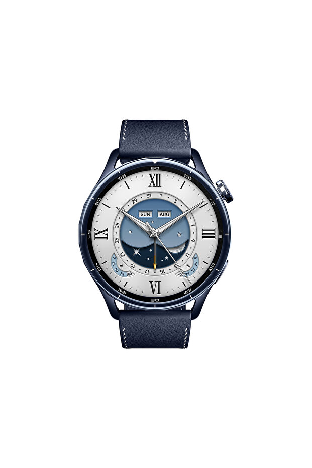 Watch S5 46mm Mavi Akıllı Saat, Android iOS Uyumlu, Sesli Arama, Sağlık Takibi, Çift Bant GPS