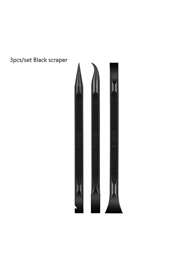 Pen-Shaped Kit 3Pcs Plastic Scrapers Non-Scratch Scraper Tool for Tight Spaces Multi-Purpose Label S