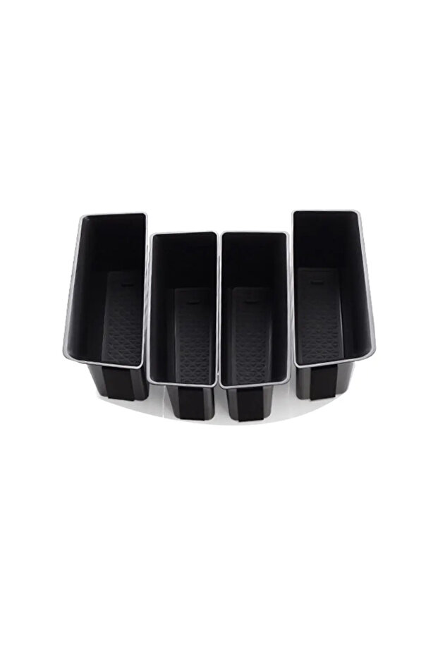 4Pcs whole set Fit VW Golf MK8 Door Storage Box 2020-2024 Golf R Door Tray Organizer Secondary Stora