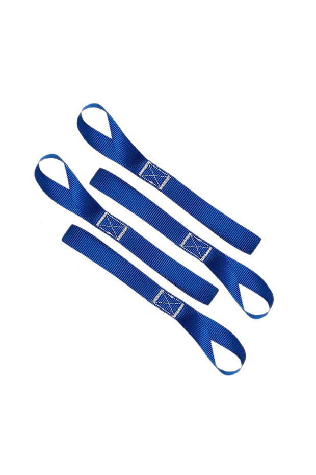 Blue-4Pcs 1-4pcs Soft Loop Tie Down Straps For Securing Cargo ATV UTV Motorcycles Scooters Dirt Bike