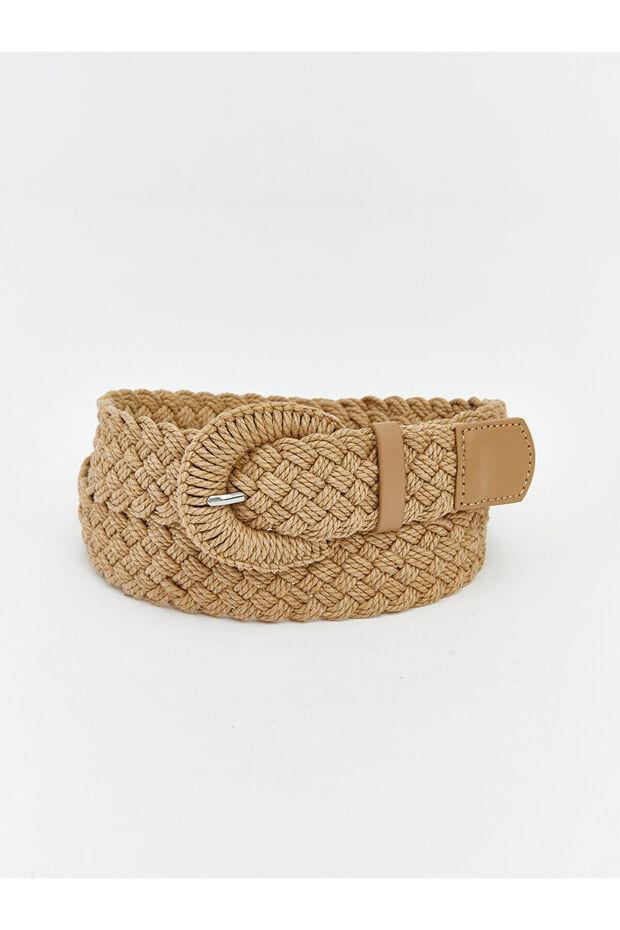 Nevavm Wicker Weave Women's Belt with a Difference