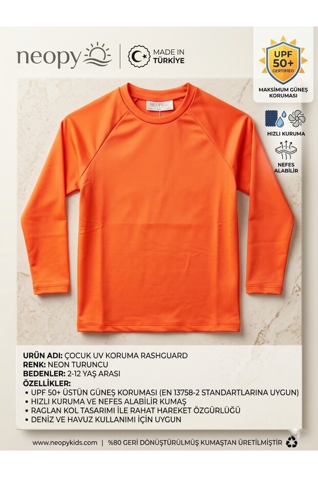 Child Protection T-Shirt Upf 50 Uv Protection