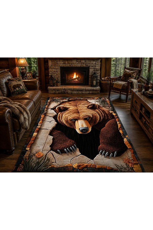 Sdt Traditional Theme Patterned Modern Woven Base Decorative Carpet Sdt1420