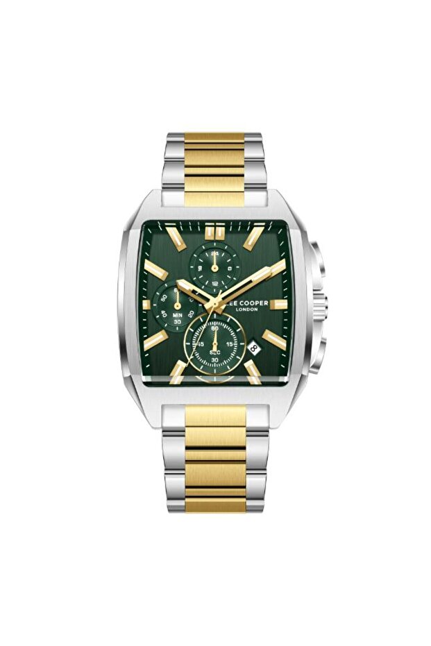 Men's MULTIFUNCTION Dark Green Dial Watch - LC08344.270