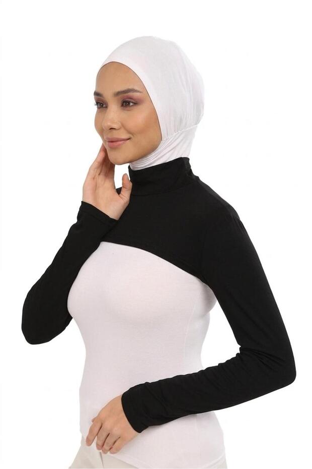 أكمام مزودة بياقة على شكل ياقة صياد السمك