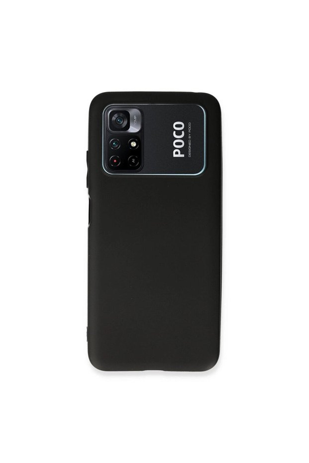 Poco M4 Pro 4g Case First Silicone - Black