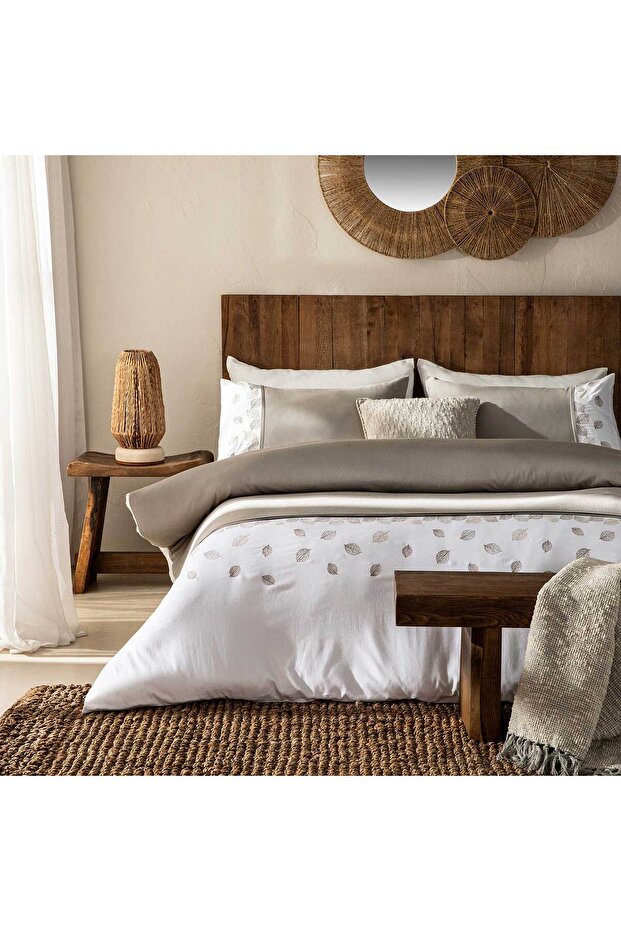 Laıla Bamboo King Size Duvet Cover Set 230X220 cm