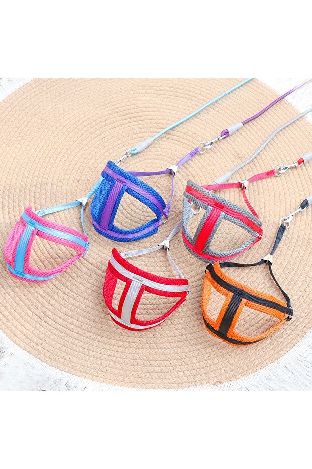 Chest Harness Set Adjustable Set Soft Breathable - 2