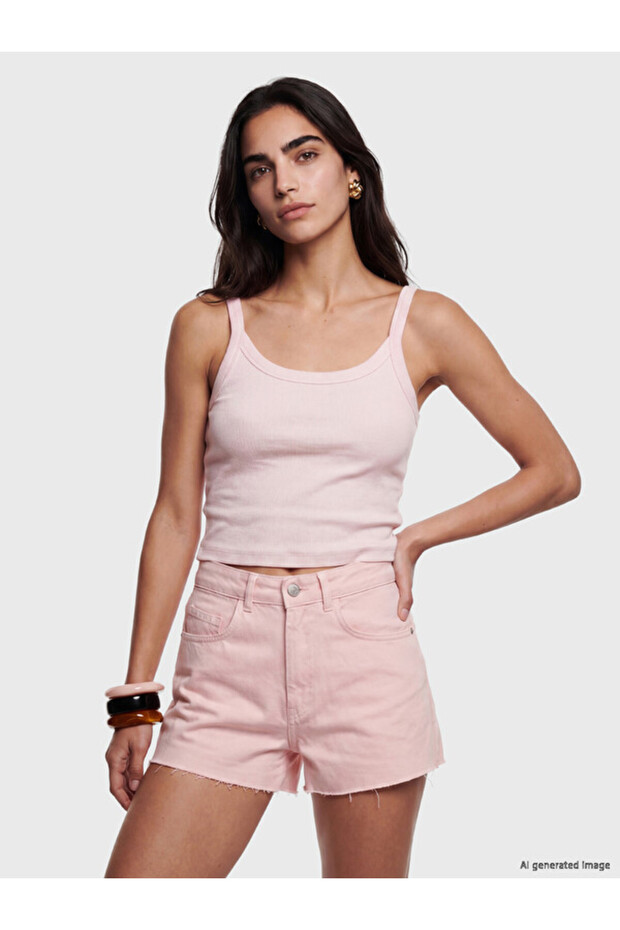 Sparkling Choices from Shining Store U Roba Collar Women's Undershirt