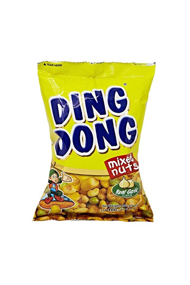 Ding Dong Mixed Nuts Garlic 100g