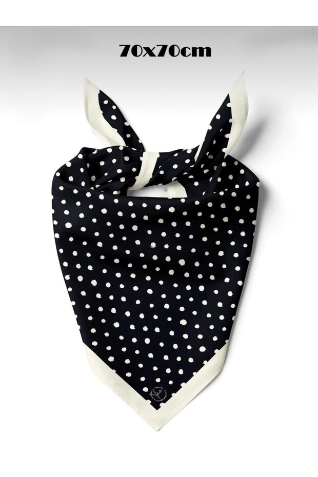 70X70 Polka Dot Bandana/ Scarf