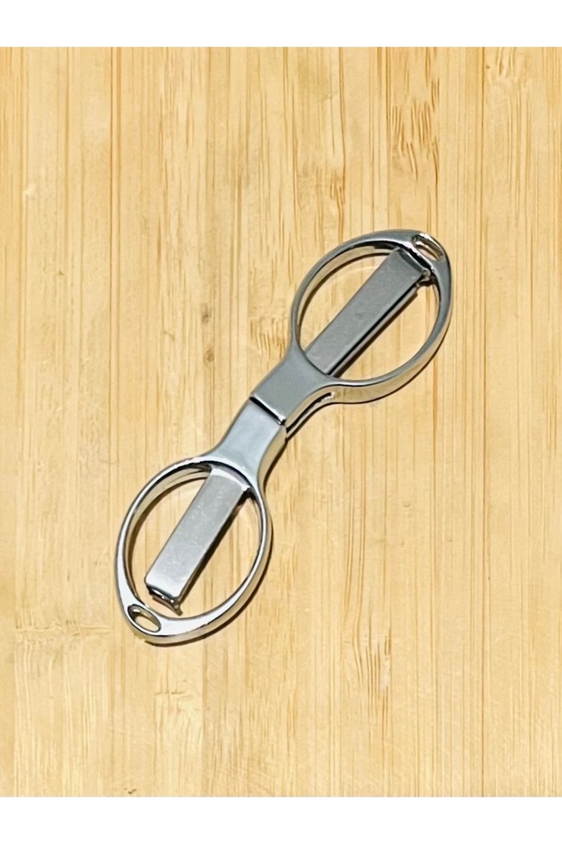 Foldable Steel Pocket Glasses Scissors. Student, Travel, Eyebrow and Mustache Cleaning Scissors.