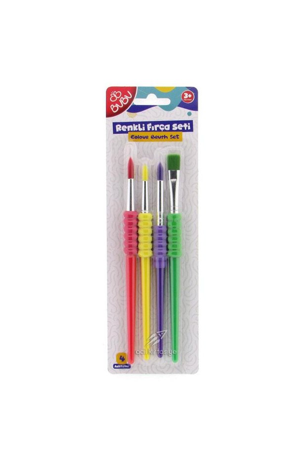 Bu-Bu Colorful Brush Set 4-Piece Bubu-Fr0006