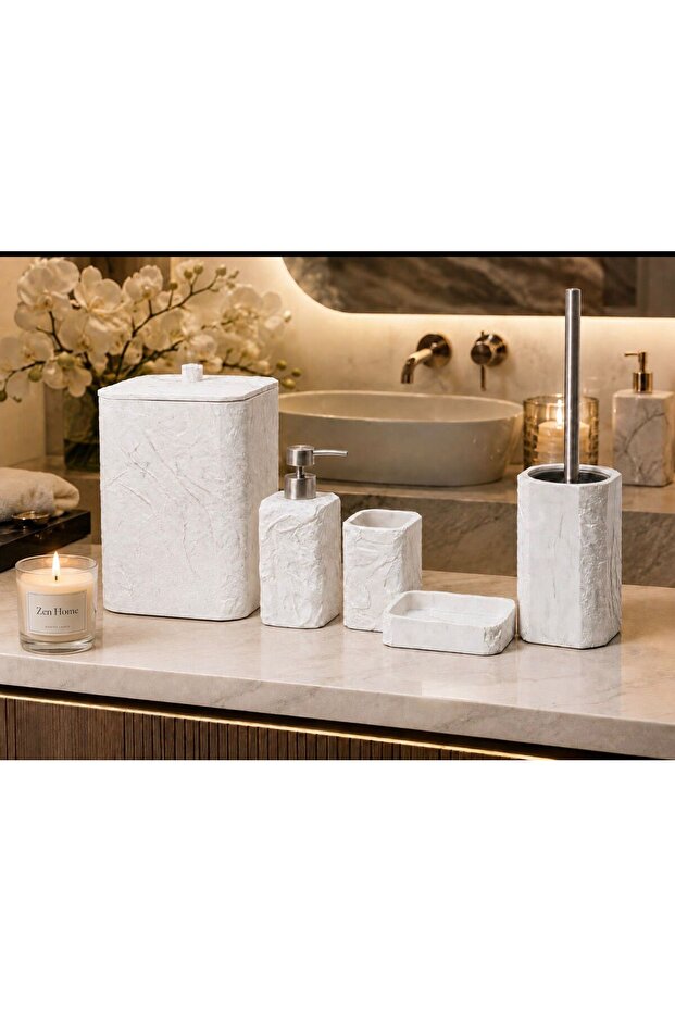 Elegance Acar Laduree Collection 5-Piece Bathroom Set