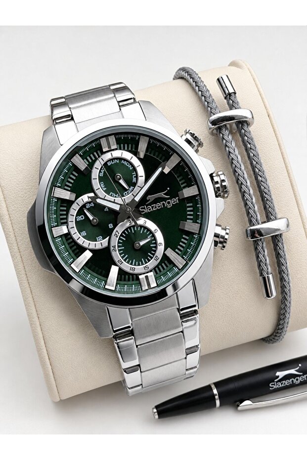 Case and Cord Steel 2 Year Guarantee 10 Atm Functions Active Men's Wristwatch E.2570.X1