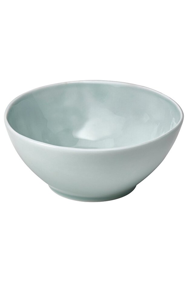 FORELLTETRA Bowl, turquoise/grey, 15 cm