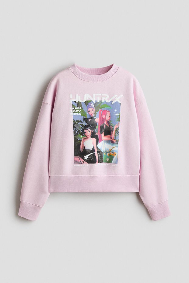 Baskı Motifli Sweatshirt