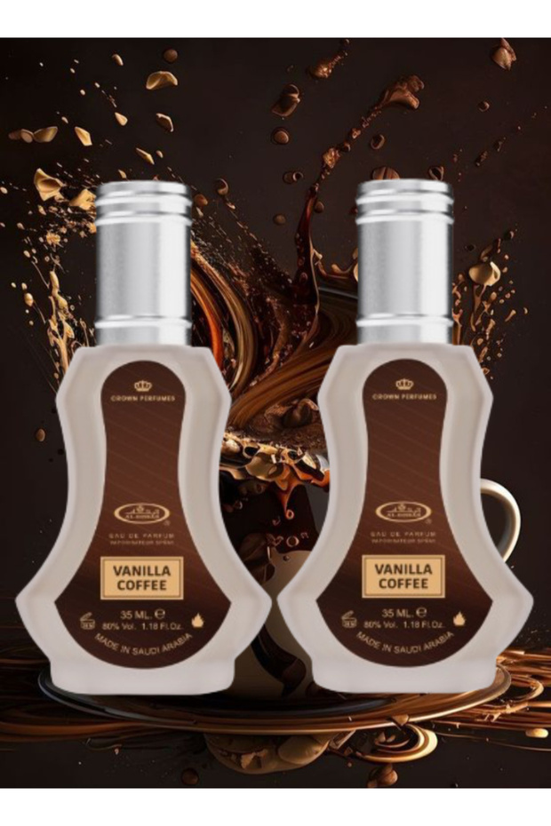 قطعتان من عطر القهوة بنكهة الفانيليا 35 مل