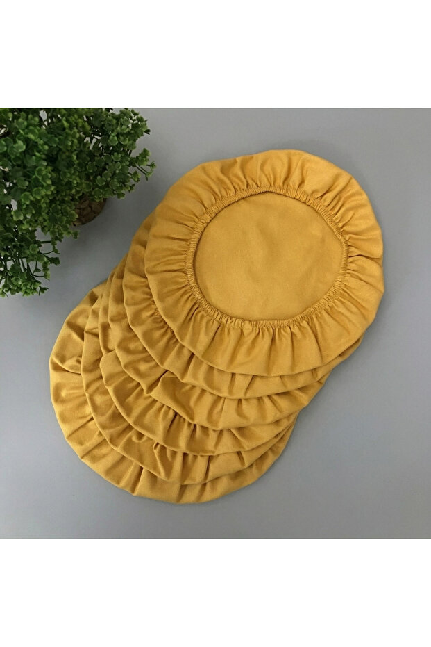 American Service, 6 Gold Soup Ladle Covers