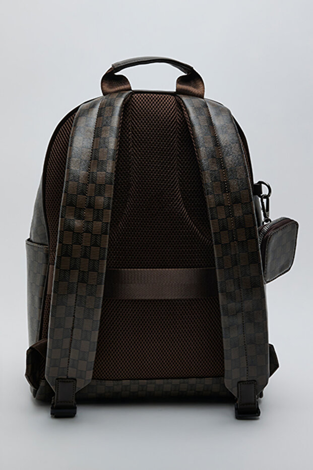 Checked Dome Backpack - 3