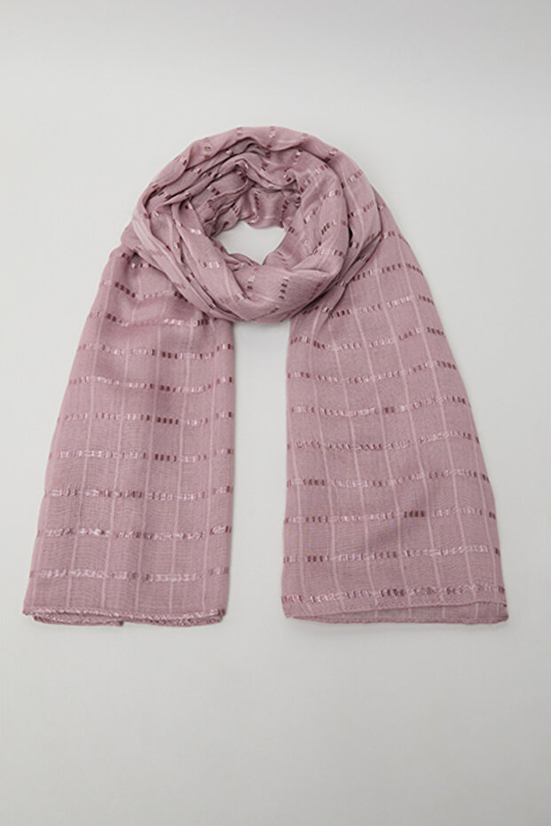 Self Patterned Scarf - 1
