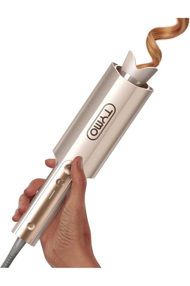 CurlPro Plus Automatic Rotating Curling Iron - Upgraded Long Barrel Curling Wand for Long Hair