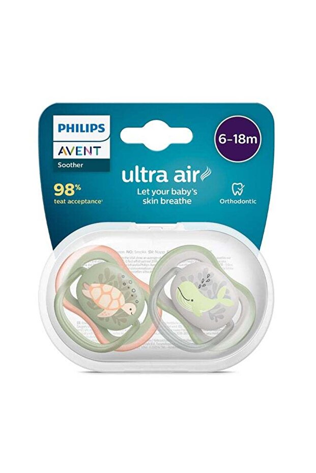 AVENT SOOTHER ULTRA AIR 6-18M 2S SCF085/60: 7169