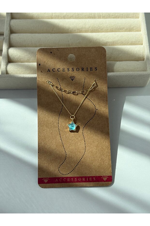 Reflective Star Anklet