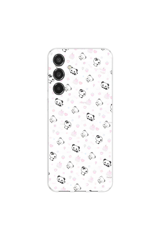 Samsung Galaxy M35 Compatible Minies 4 Design Transparent Case