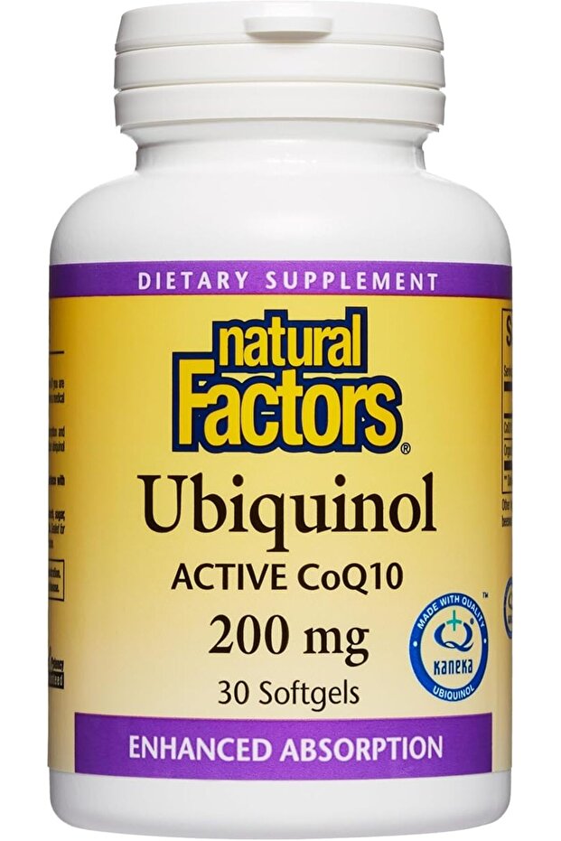 NF UBIQUINOL ACTIVE COQ10 200MG 30S