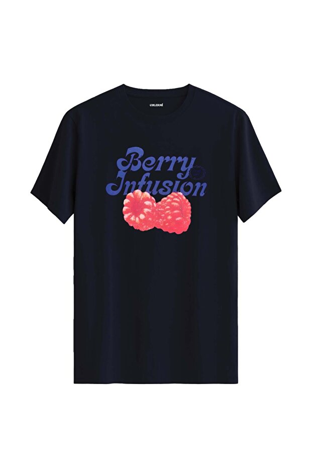 Blackberry Themed Retro Text Design T-Shirt